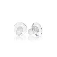 Product Image of SBW glass flat-head stoppers, solid, octagonal, NS 14/15, 10 pc/PAK