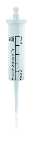 Brand GmbH & Co. KG Dispenser-Tips PD-Tips II, 12,5 ml, lose, PP/PE-HD, typ-codiert, Cert. LS-Q, unsteril, 100 St/Pkg
