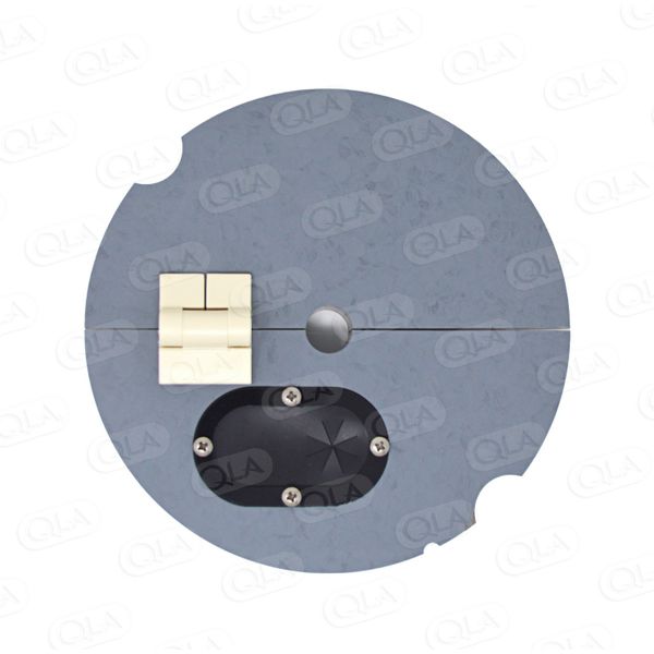 QLA Low Loss Evaporation Gray Hinged Cover for ACCUBKT-VK & VK Auto-Sampler, Conical Shape