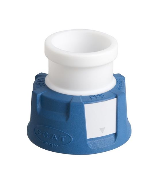 SCAT Adapter, V2.0, GL45 (w) zu NS29/32 mm (w), für Schliffhals-Flaschen
