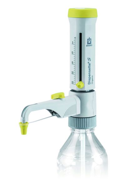 Brand GmbH & Co. KG Dispensette S Organic, Analog, DE-M, 2,5 - 25 ml, with recirculation valve