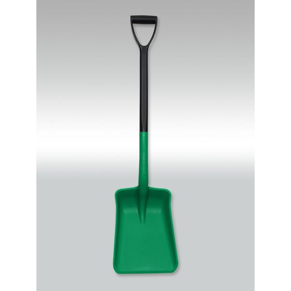 Bürkle Schaufel Industrie, PP grün, B x T x L 26 x 35 x 105 cm