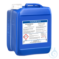 Bandelin TICKOPUR R 33 Universal-Reiniger für Ultraschallreinigung, Konzentrat, 10 Liter