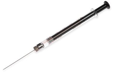 Hamilton 2.5 ml, Modell 1002 RN-L Spritze, 22 Gauge, 51 mm, point style 2, max. Druck 200 psig (13.8 bar), max. Temperatur 115°C / 239°F