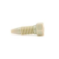 Product Image of Fitting, PEEK, one-piece hex-head short, 10-32, 5/Pkg