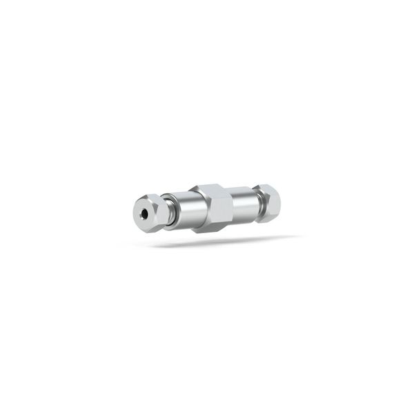 Upchurch Scientific Edelstahl Verbindungseinheit, ZDV, mit 0,010'' Durchgangsloch, 1 St/Pkg