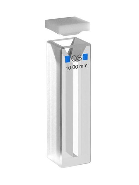 Micro Cell 104.002-QS, Quarzglas High Performance, 10 mm, with Lid