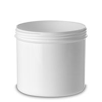 Product Image of Wide Mouth Jar, PP, with Screw Cap, 500 ml, 86 mm, Ø ext.: 96,5 mm