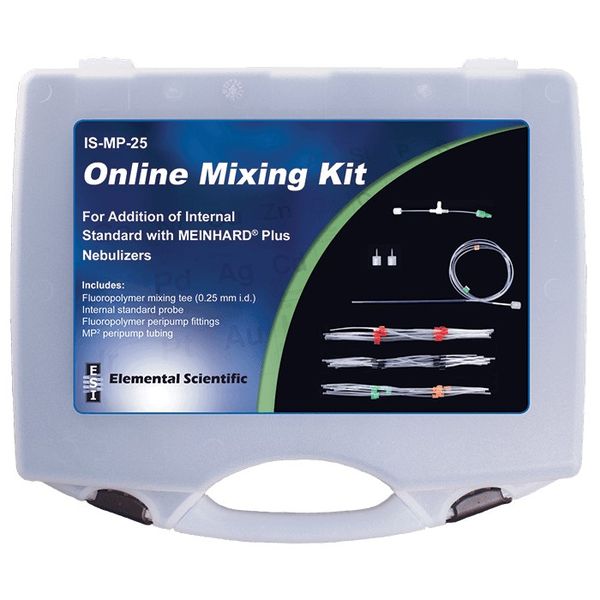 PerkinElmer Online-Mixing-Kit für Meinhard plus Vernebler, 0,5 mm ID - Orange