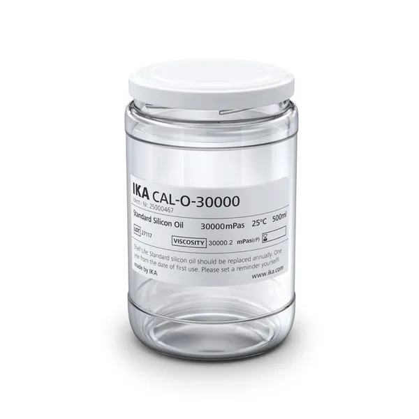 IKA Standard silicon oil, 30000 mPas, 25°C, 500 ml, CAL-O-30000