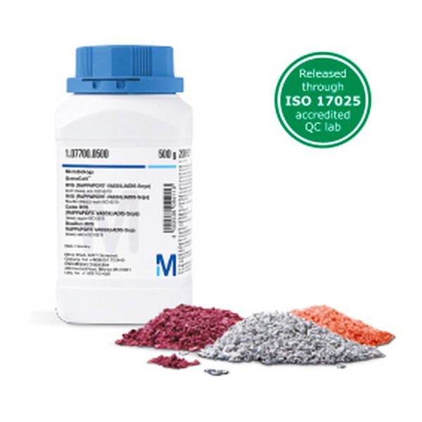 Merck Membrane-filter enterococcus selective agar acc. to SLANETZ and BARTLEY (base), 500 g, for microbiology