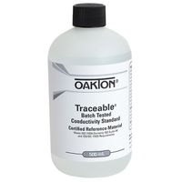 Oakton Traceable® Leitfähigkeits- und TDS-Standard, Chargengetestet, 100 µS, 500 ml