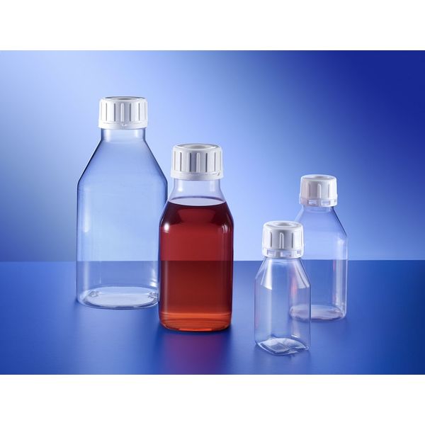 Kautex Narrow Neck bottleClear Grip, PP,1000ml, 64/PAK, old No.: KA31086459