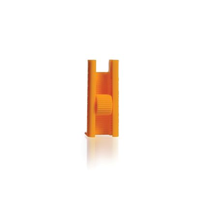 Duran Group KECK-Tubing clamps, KT 6 mm, yellow, KECK-ART.-No. 10-6, 100 pc/PAK