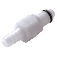 Product Image of CPC coupling, POM, male, w/ valve, nozzle Ø 8 mm