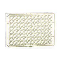 Product Image of Microplate, 96 well, PP, V-bottom (chimney shape), yellow, 10 x 10 pc/PAK