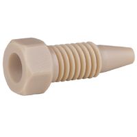 Product Image of Tubing Connector Fittings Hex Hed Short PEEK, ARE-Applied Research brand, 10 pc/PAK