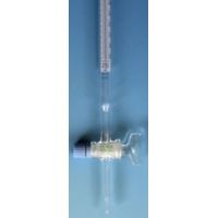Product Image of Burette with straight Glass-Stopcock, 25 ml, 1/10, cl. B