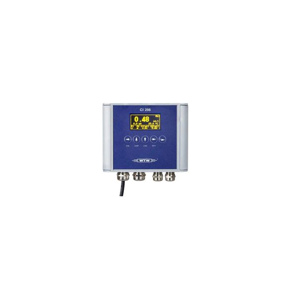 WTW Cl 298 Pt1000/24V Umformer zur direkten Anbindung analoger Chlorsensoren, mit 2 Stromausgängen, 2 Relais, Modbus, 24 V und Pt1000