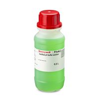 Product Image of Buffer Solution pH 7.00 (20°C), Certified, colored green, Glass Bottle, 500 ml, CAS-No: 7732-18-5