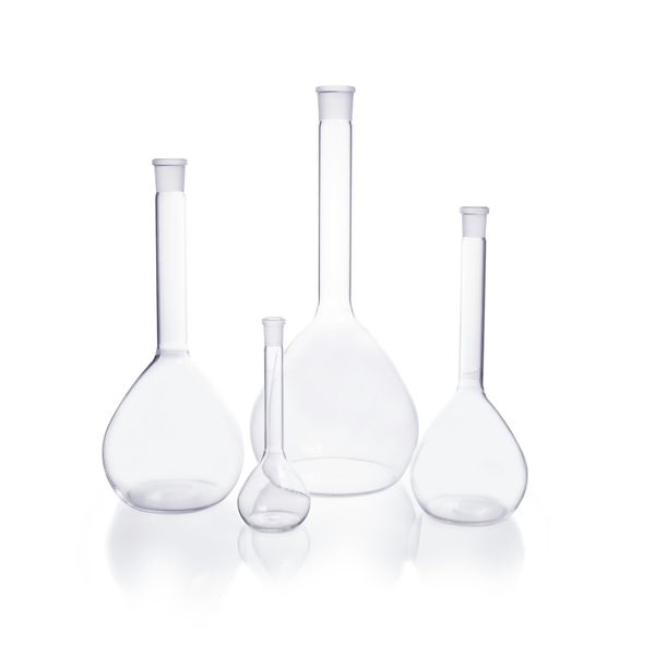Duran Group DURAN Messkolben, mit Bördelrand, ohne Stopfenbett, 5000 ml, ohne Druck