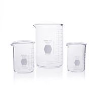 Product Image of Heavy Duty Beaker, low Form, white graduated, 4000 ml, 4 pc/PAK