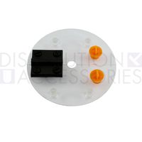 Product Image of Vessel Cover, Clear Hinged, Low Evaporation, Distek