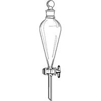 Product Image of Separatory Funnel 2000ml with Teflon Stopcock