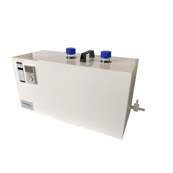 Dinkelberg Analytics Magnetrühr-Wasserbad Rototherm ER5, für 2x5 Liter Laborflaschen, 30l Badinhalt, mit 2 Magnetrührstellen.