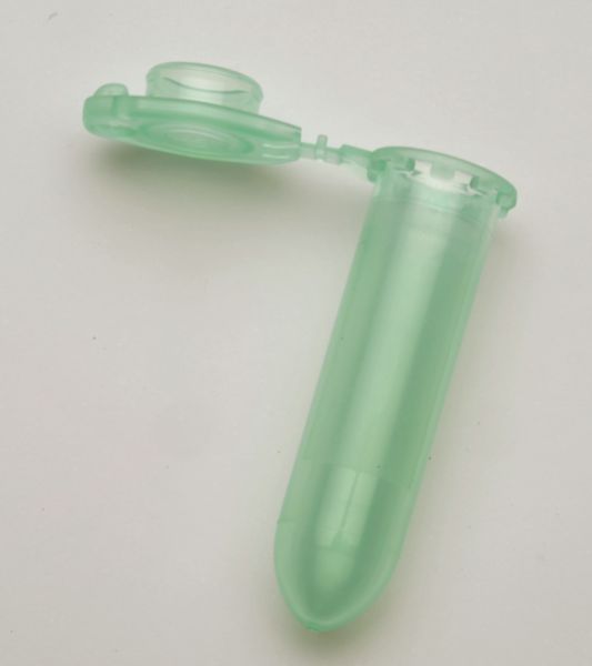 Eppendorf Röhrchen, Safe Lock, PP, 2 ml, grün, 1000 St/Pkg