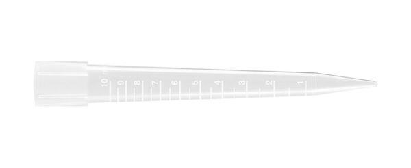IKA Pipettenspitze XL, 10 ml, transparent, Füllstandsringe, 200 Stk/Beutel, 5 Beutel/Pkg