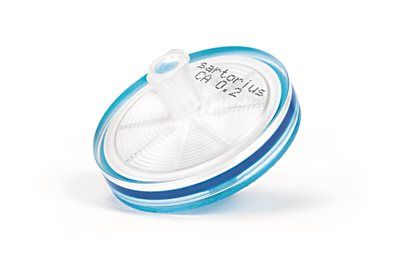 Sartorius Spritzenvorsatzfilter, Minisart NML, CA, 28 mm, 0,2 μm, Luer Konus Auslass, nicht-steril, 500 St/Pkg