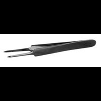 Precision tweezer, 18/10 steel, extra sharp, smooth tip, L = 105 mm