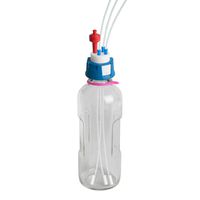 Product Image of HPLC Supply-Set III, V2.0, SafetyCap III GL45, Lab Bottle 1L, Youtility, 3x 1,5 m capillary 3,2 mm, 3x filter, air valve
