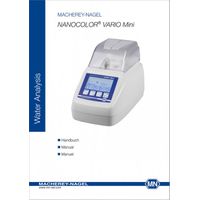 Product Image of Handbuch für NANOCOLOR VARIO Mini 4-sprachig: DE/EN/FR/ES