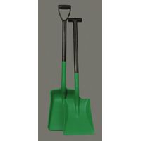 Product Image of Shovel for industry, PP green, WxDxL 26x35x105 cm