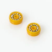 Product Image of High Pressure Motorized Valve Gold Seals, 2 pc/PAK for Waters model 717, 715, 2690, 2690D, 2695, 2695D