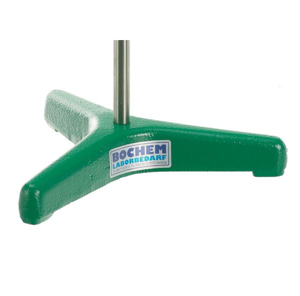 Bochem Stativ-Dreifuß, Guss grün lackiert, M10, bis 1,2 kg