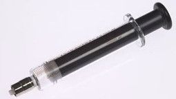 Hamilton 10 ml, Modell 1010 TLL Spritze, ohne Nadel, max. Druck 200 psig (13.8 bar), max. Temperatur 115°C / 239°F, mit Kalibrierzertifikat