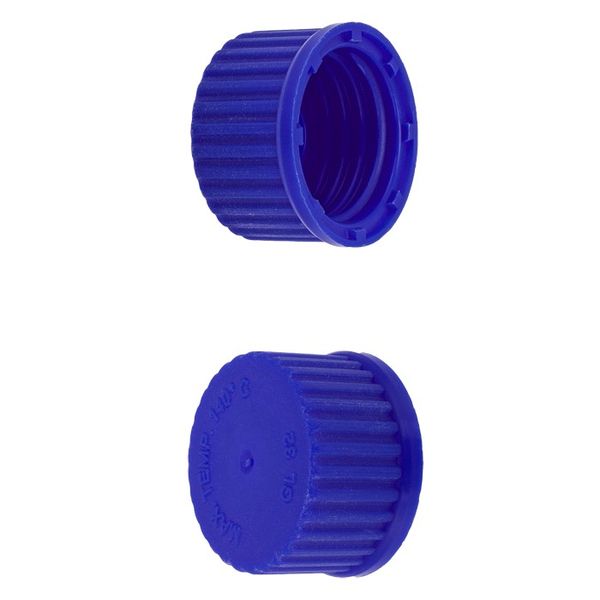 Microsolv Screw Cap blue, for MP Bottle GL32 Closed w/o Liner, 10 pc/PAK