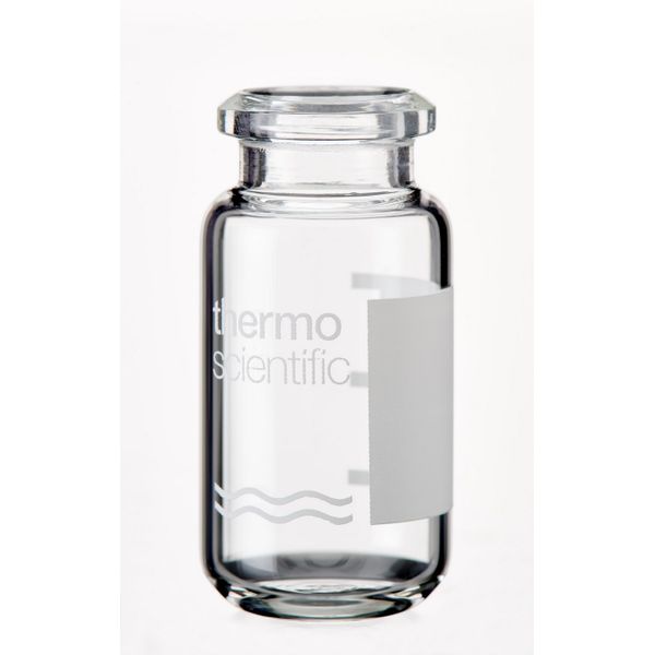Thermo Fisher Scientific SureSTART 10 ml Headspace Bördelfläschchen, Level 2, Klarglas, Schriftfeld, 5000 St/Pkg