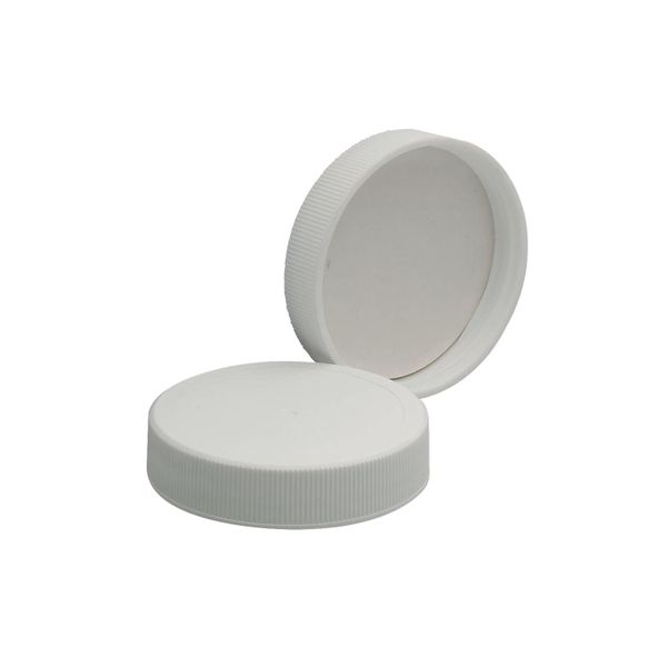DWK Wheaton Schraubkappe, PP, weiß, PTFE/PE-Einlage, Größe 45-400, 72 St/Pkg