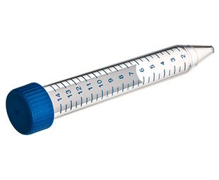 Greiner Bio-One Röhrchen, PP, 15 ml, 17x120 mm, konischer Boden, natur, graduiert, steril, 20 x50 St/Pkg