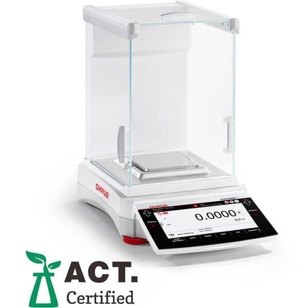 Ohaus Analytische Waage Explorer EXR224, Ablesbarkeit (d) 0,1mg, Wägebereich 220g, nicht geeicht