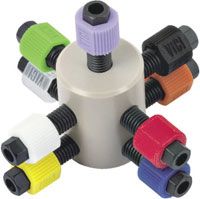 Vici Jour Manifold, PEEK, 9 ports LP 1.50 mm, complete