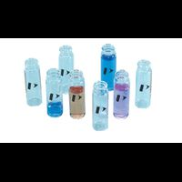 20 ml Clear Glass Crimp Top PureView™ Vial with Write-On Spot and Fill Lines - MS Certified, Round Bottom, 100 pc/PAK