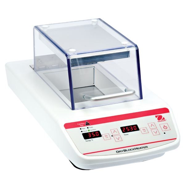 Ohaus Dry Block Heater, 2 Block, Heat Lid, HB2DGHL, EU