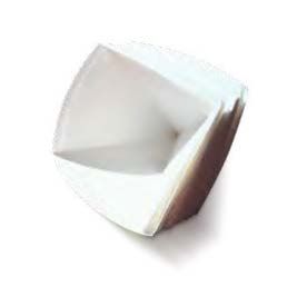 Whatman Papierfilter, rund, pyramid-gefaltet, Grade 540, 90 mm, 1000 St/Pkg