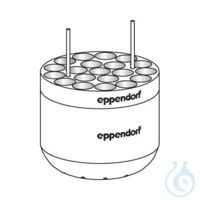 Eppendorf Adapter D16x100mm verp., für 20 Rundbodengefäße 5,5 – 12 mL, 2St/Pkg