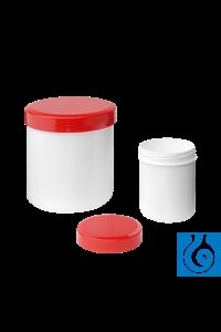 neoLab Schraubdeckeldose 500 ml PP 9 St./Pkg. mit dicht schließendem Deckel